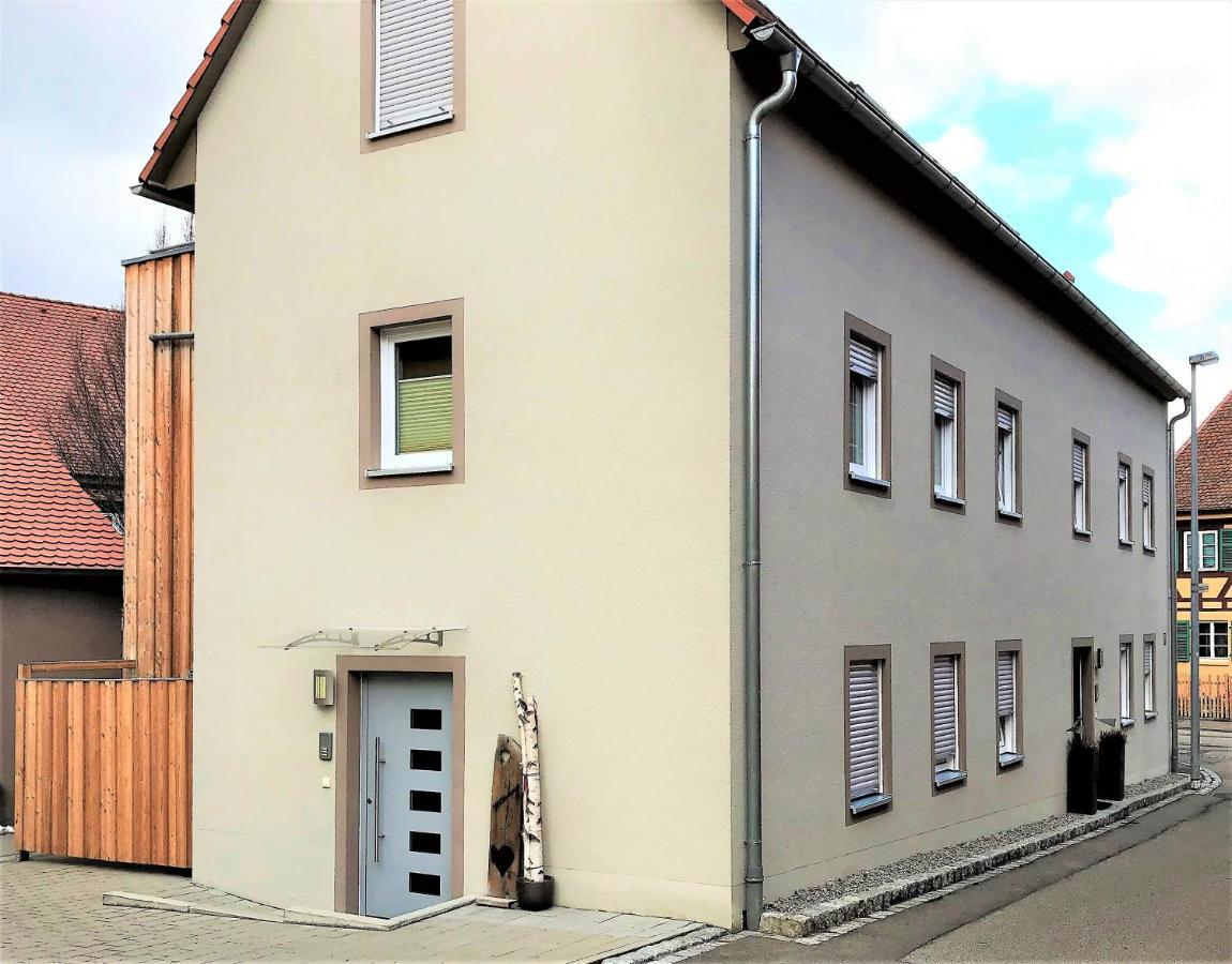 Grosse Prinzessin - Appartement Mit Saunanutzung Burgbernheim Extérieur photo