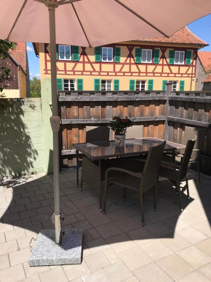 Grosse Prinzessin - Appartement Mit Saunanutzung Burgbernheim Extérieur photo